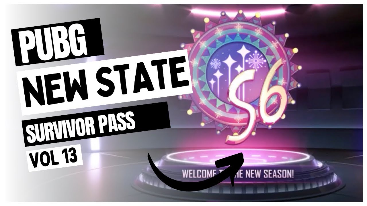 NEW STATE SURVIVOR PASS VOL 13 | SEASON 6 TIER REWARDS