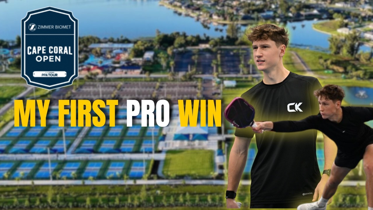 Моя первая в жизни победа в основном раунде профессионального турнира | PPA Cape Coral