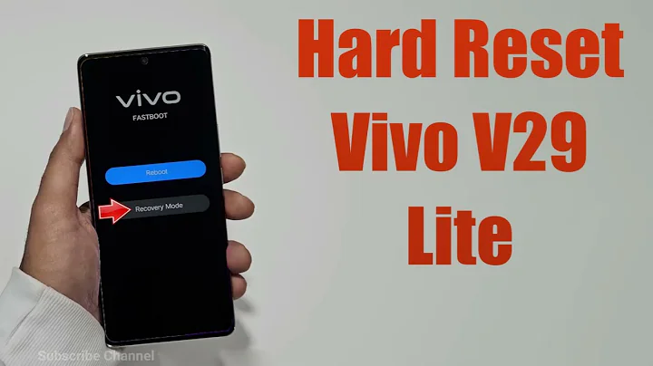 Hard Reset Vivo V29 Lite | Factory Reset Remove Pattern/Lock/Password (How to Guide)