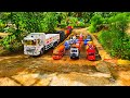 Wow !!! Mobil Truk Rc Tronton Panjang Bongkar Penuh Mobil Mobilan Mixer, Excavator