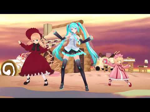 【MMD】初音ミクでラズベリー＊モンスター