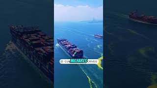 Engenharia Extrema: A Ponte Gigante Que Levanta Para Navios! #curiosidades #shorts