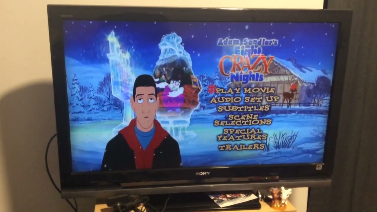 Opening To Adam Sandler's Eight Crazy Nights 2003 DVD 2 Discs