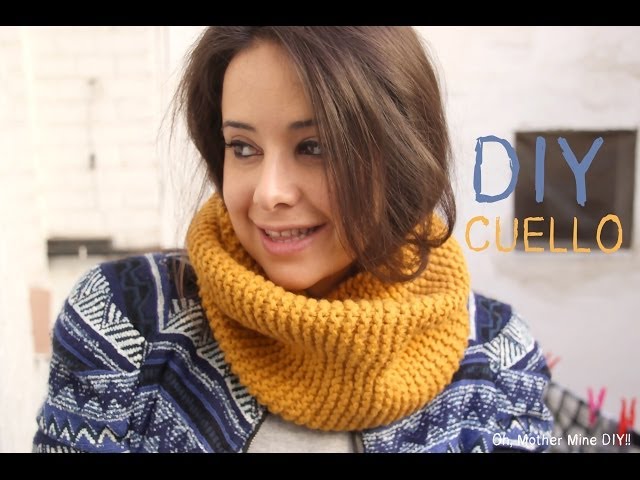 bufanda a punto bobo