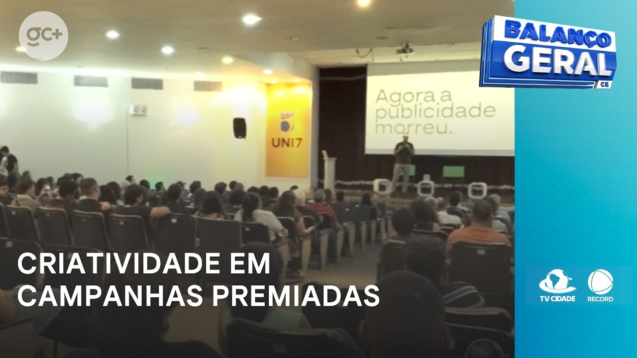 Palestra discute como transformar ideias criativas em campanhas premiadas | Balanço Geral CE