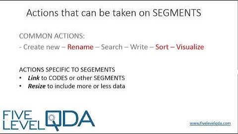 MAXQDA Segments | Qualitative Data Analysis Services