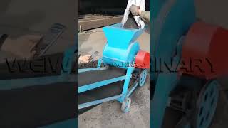 Weiwa Hydraulic Press in Sri Lanka: Successful Biochar Production Trial with Latest Upgrade!