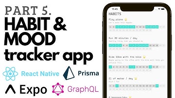 Part 5 - Uzual.App - Habit & Mood tracker application with React Native & graphQL