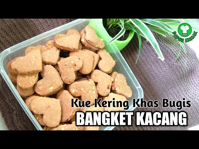 Resep Kue Kering Bangket Kacang Khas Bugis class=