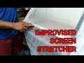 SILKSCREEN PRINTING How to make Aluminum Frame and Attaching Screen