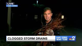 Clogged Cape Coral Storm Drains Could Increase Flooding As Tropics Heat Up