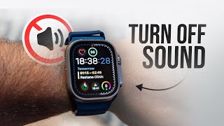 How to Turn Off Apple Watch Sound tutorial