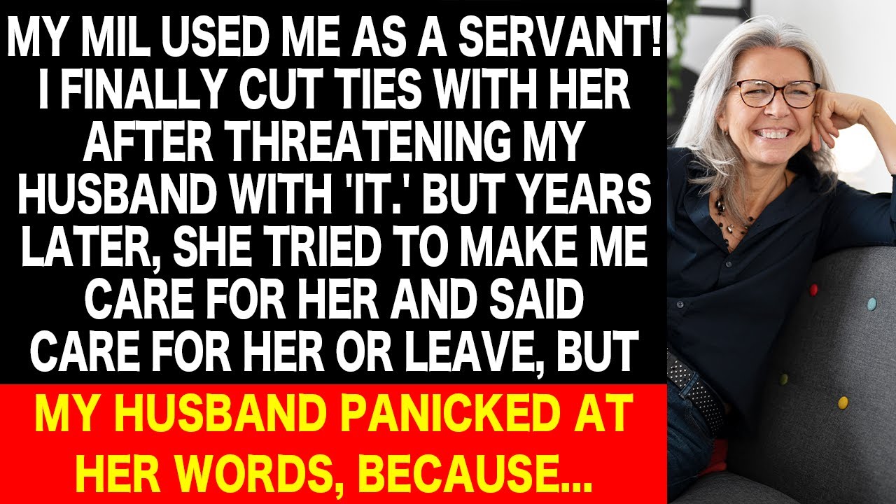 My Harassing MIL Tried Forcing Me to Care for Her! But Her Words 'Care or Leave' Made Her Lose...