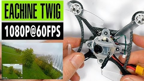 Eachine Twig 115mm ultra light FPV quad // Caddx Baby Turtle 1080p // full review and flight footage