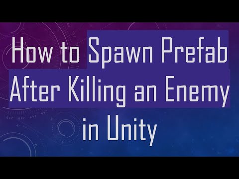 How to Spawn Prefab After Killing an Enemy in Unity