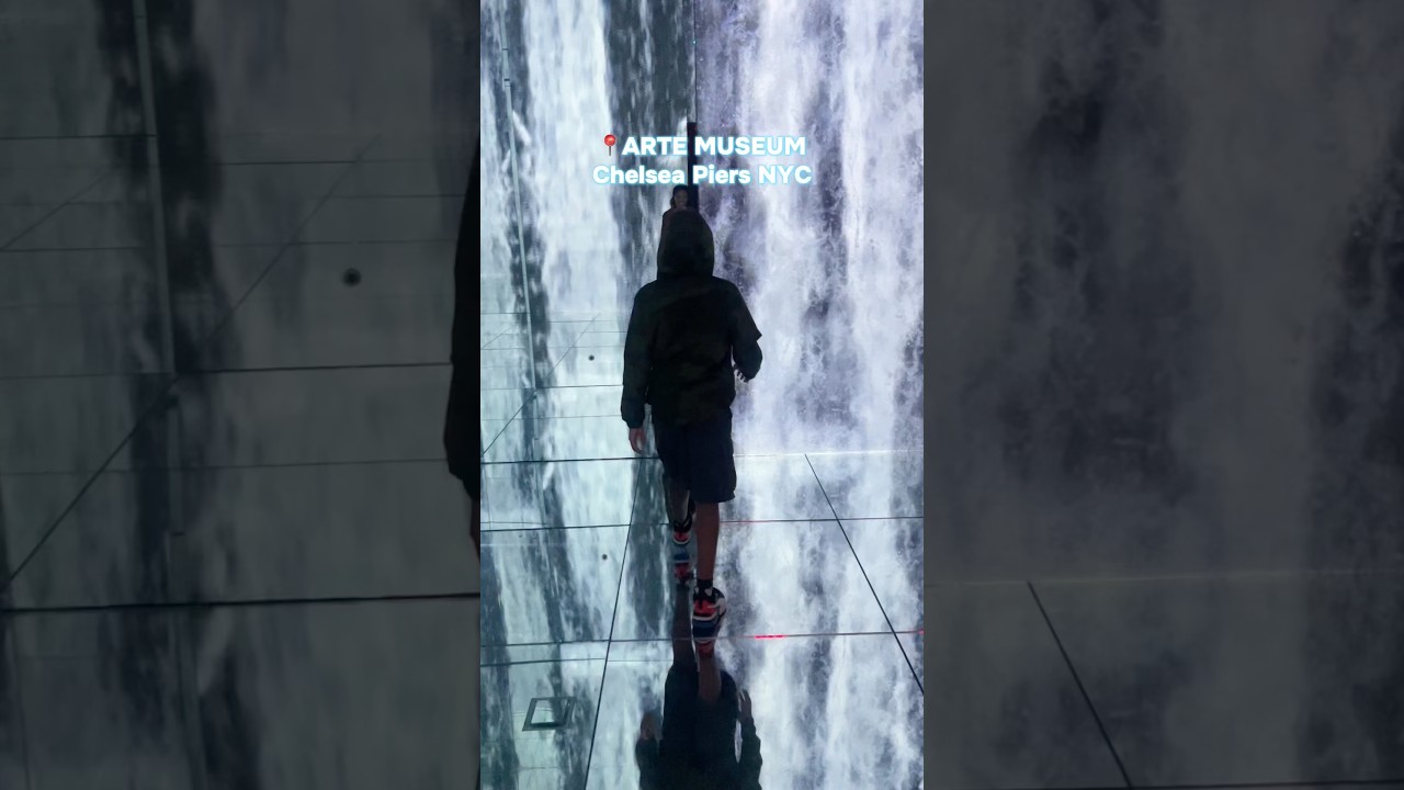 Exploring Arte Museum NYC | stunning immersive art exhibit #shorts #artemuseum