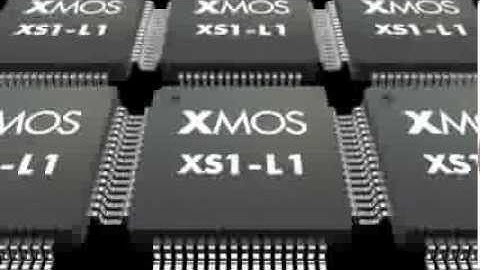 XMOS Parallel Processor XS1-L1 Chip Tease