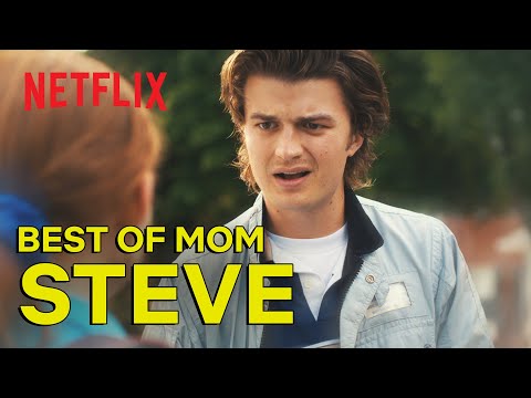 Steve is the Always the Parent | Stranger Things | Netflix