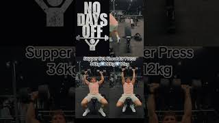 Shoulder Press Super Set #gym #gymmotivation #fyp #viral #gymlife #gymbro #fitness