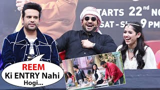 Krushna Abhishek Funny Reaction On Reem Shaikh Entry In Laughter Chefs S3