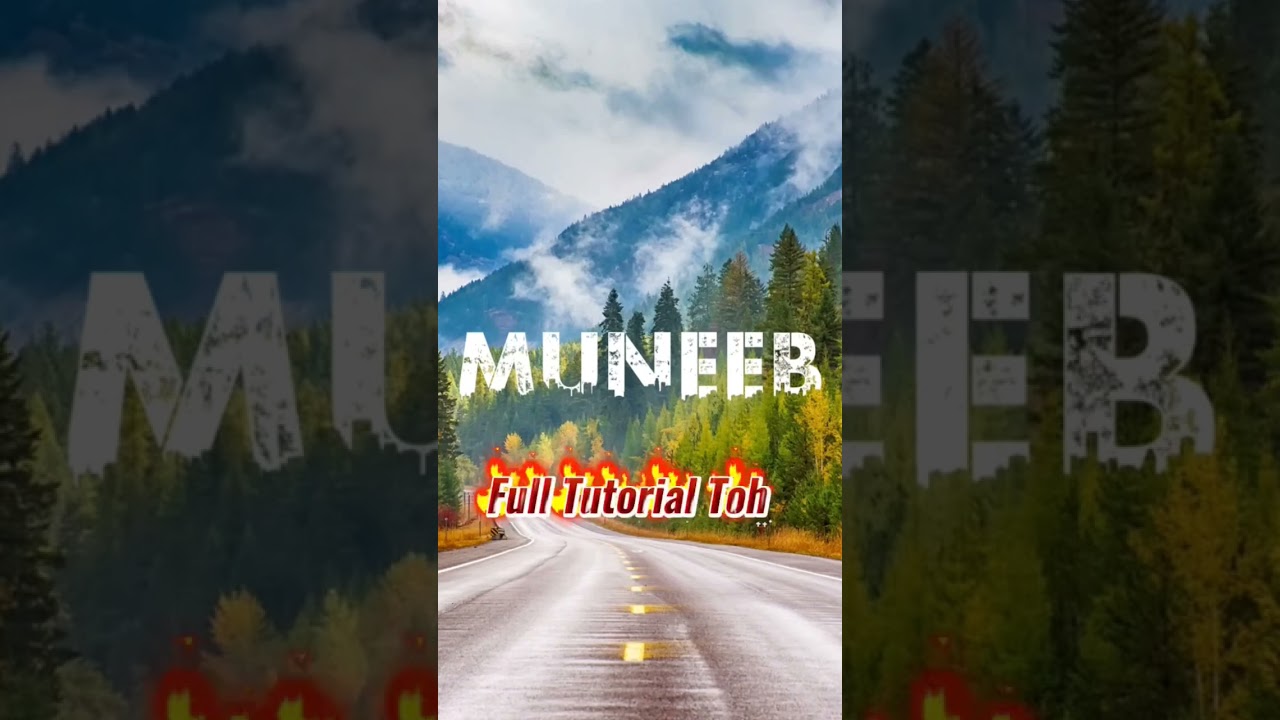 Instagram Trending Name Art Video Editing | instagram reels name art video editing 