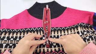 You can reform your Pullover quickly and easily in 15 Minutes | Sewing Tips and Tricks