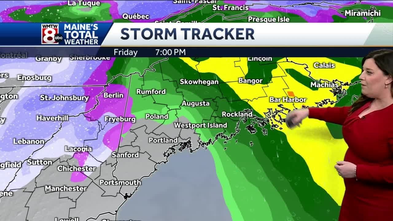 A quiet day on tap, end of the week storm is on track to bring damaging ...