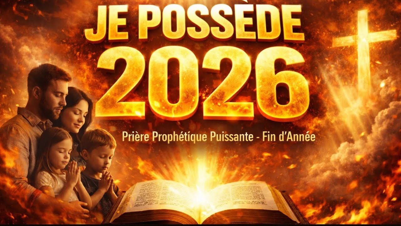 🔴🔴JE POSSÈDE 2026 | Prière Prophétique Puissante de Fin d’Année | FEU & POSITIONNEMENT