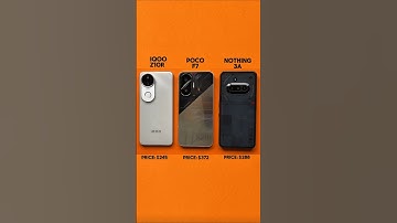 POCO F7 vs iQOO Z10R vs Nothing 3a – Midrange Speed Test COMPARISON! ⚡