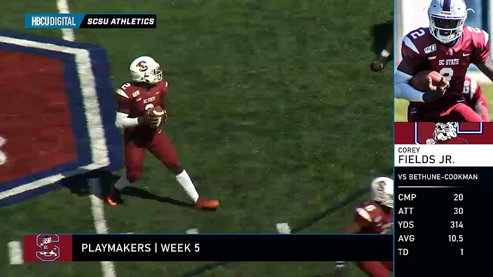 HBCU DIGITAL | PLAYMAKERS Week 5 featuring South C...