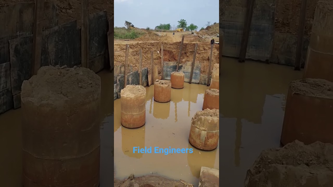 Temporary Coffer Dam. 