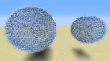 Sphere Generator In Minecraft Vanilla 1.10!