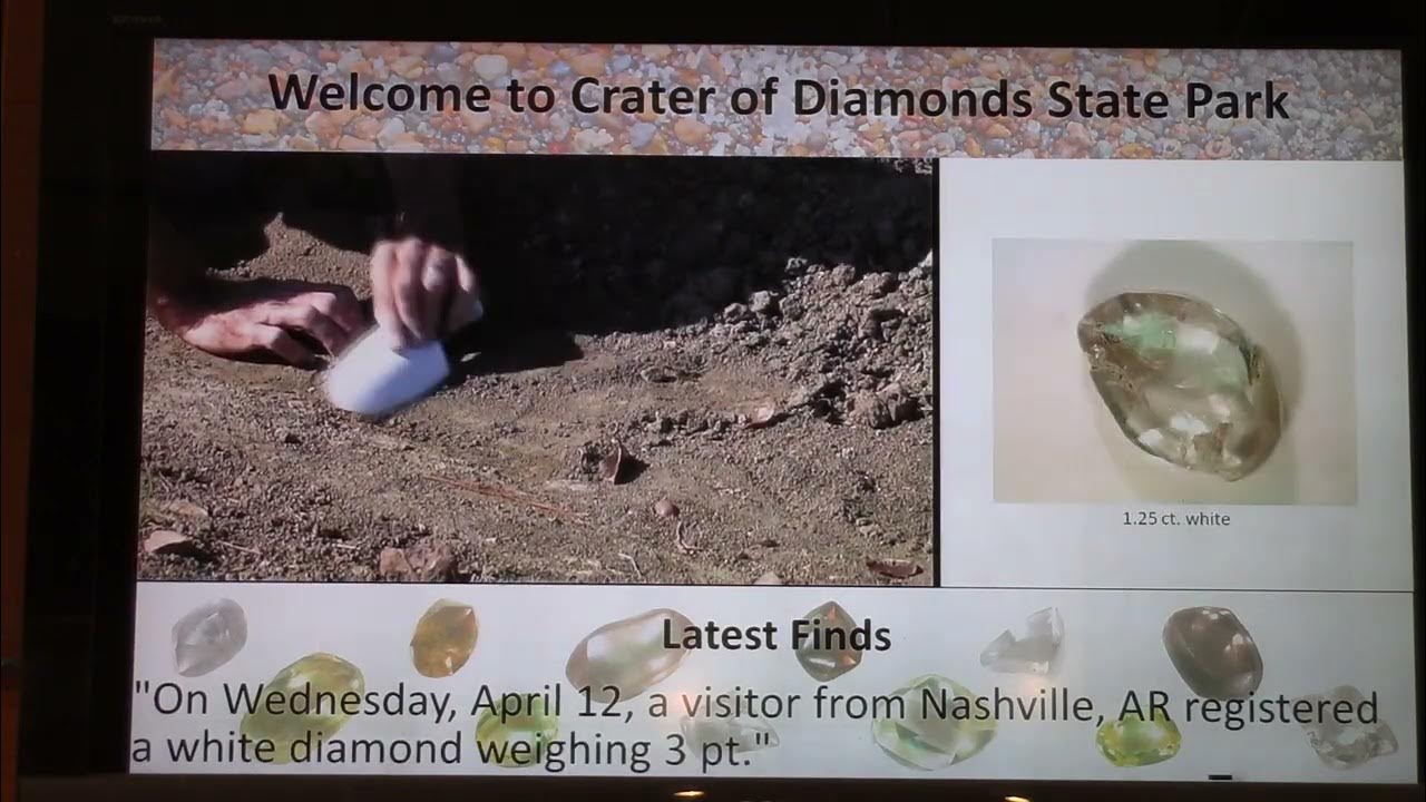 See A 1.25carat And Other Diamonds Discovered This Week At Arkansas' Crater of Diamonds State