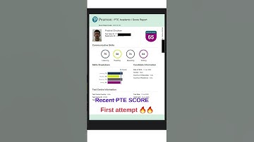 🔥🔥Cleared in first attempt 🗒 #pte #ptetresult #shorts #ielts #motivation