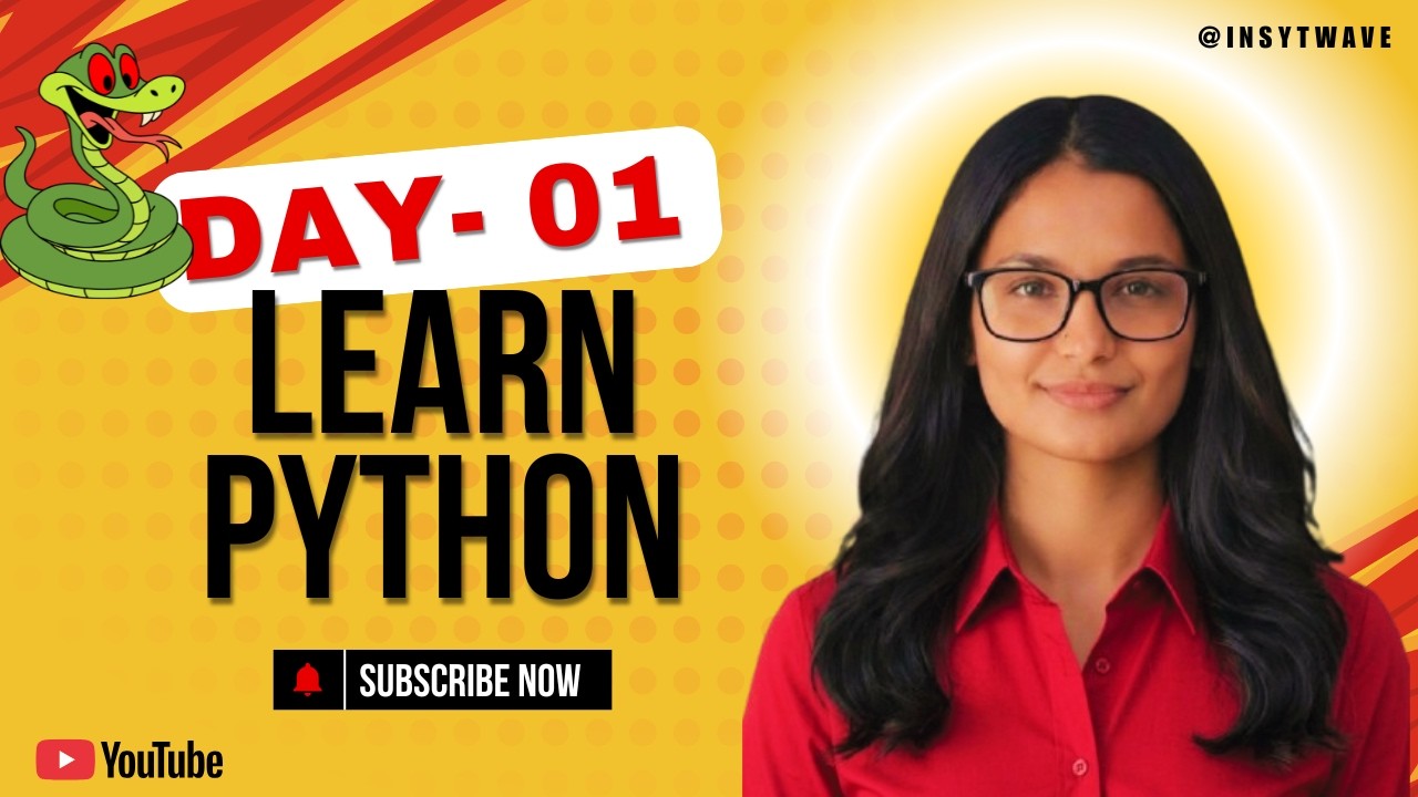 LECTURE: 1 Introduction to Python | Variables & Data Types | Python ...