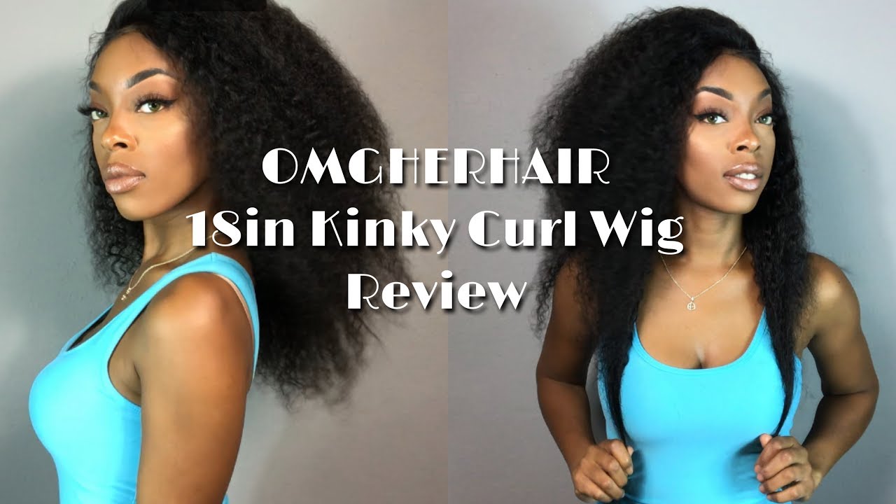 Watch Me How to Slay This Super Pretty Kinky Curly 360 Wig ft. OMGherhair.com