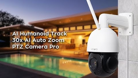 XMARTO DX30530 Unicorn Pro 30x Zoom PTZ Camera Auto Tracking Video Sample - Walking the Dog
