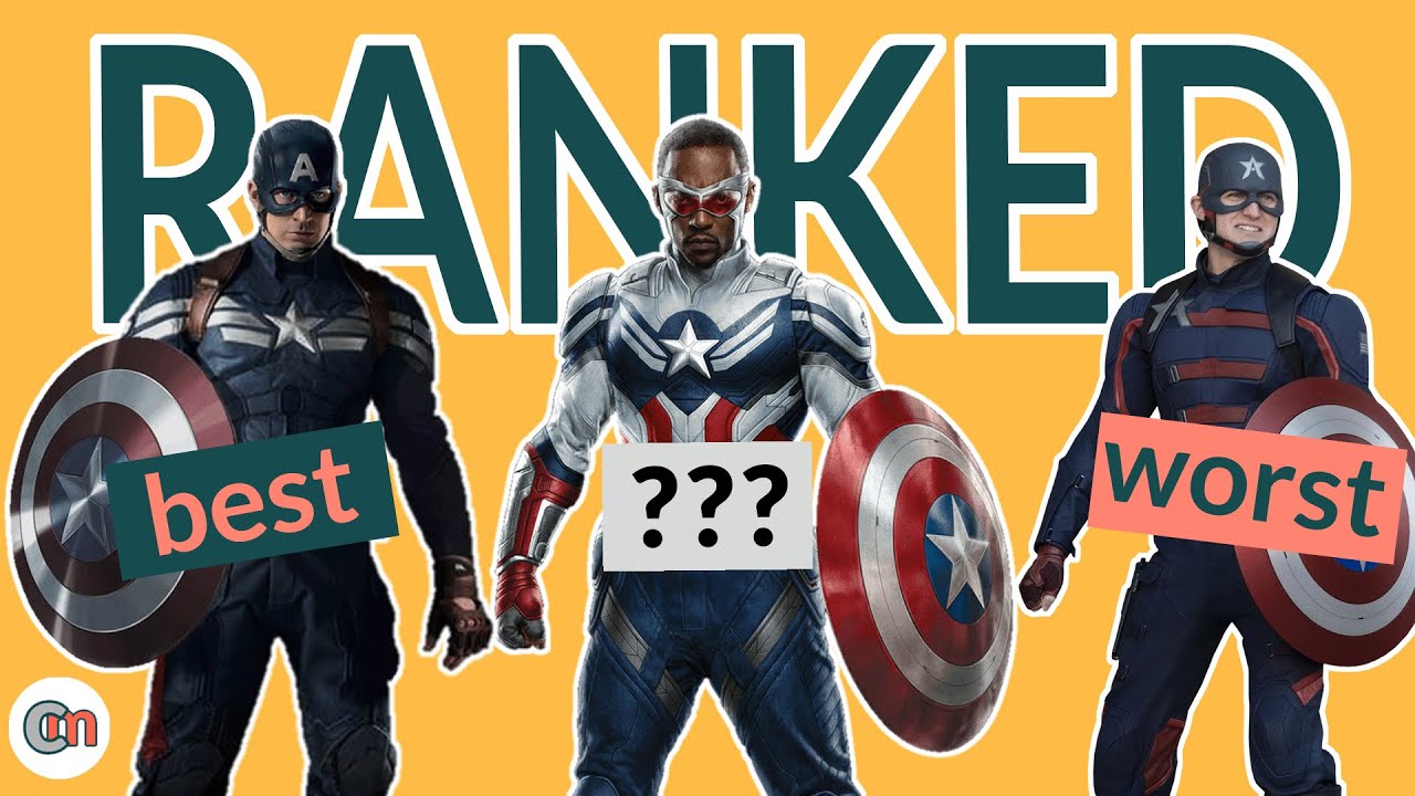 Ranking all 17 Live-Action Captain America Suits