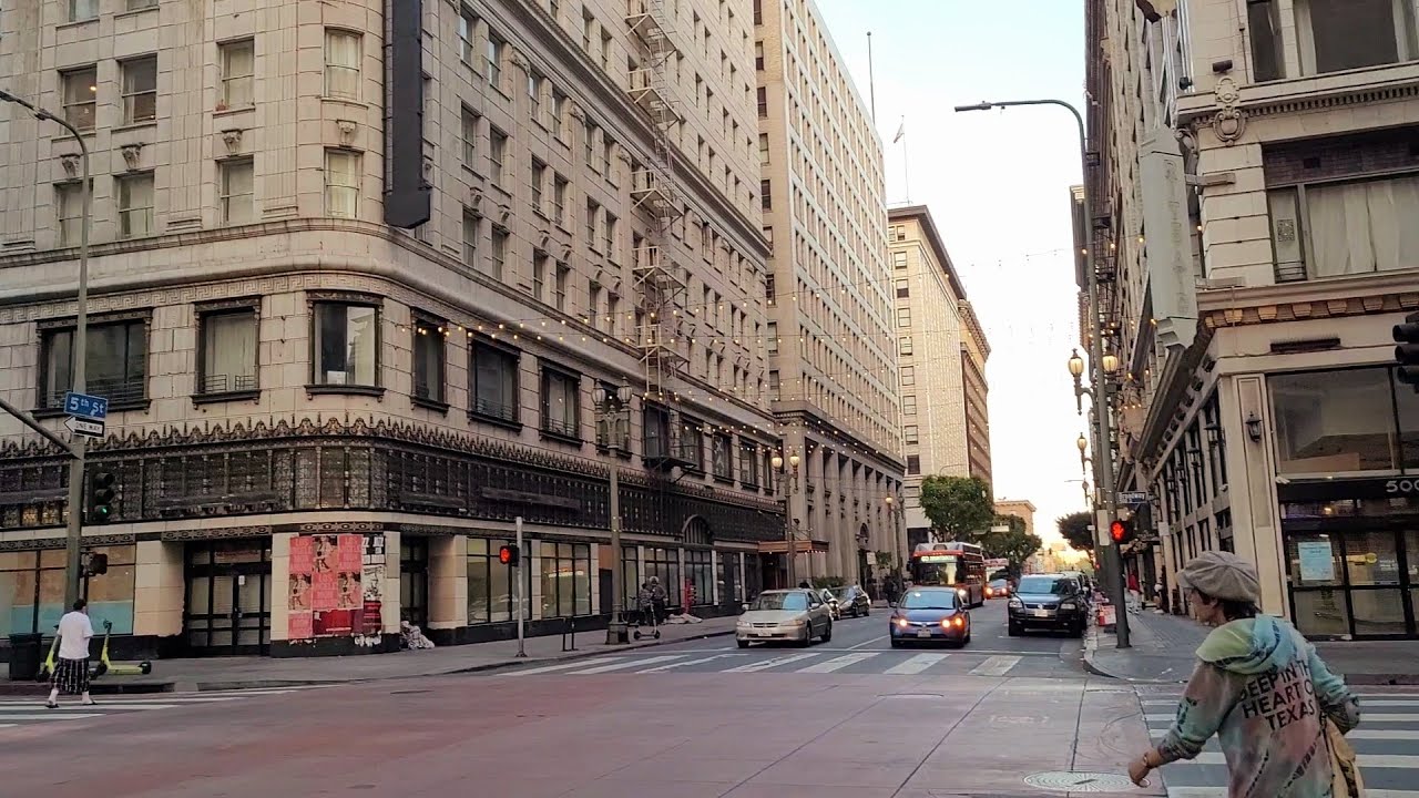 Walking tour of Downtown Los Angeles Historic Core
