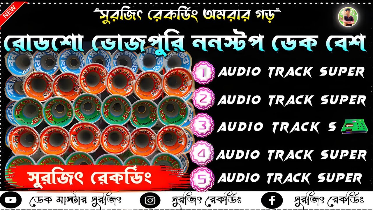 ✨রোডশো ভোজপুরি ননস্টপ ডেক বেশ || Roadshow bhojpuri nonstop dek bass song || 2024 dek bass song 🔥