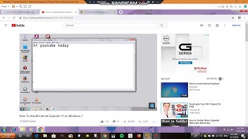 Install the Internet Explorer 11 on Windows 7