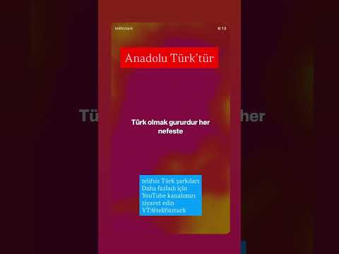 AnadoluTürk’tür- telifsiz Türk müziği (tamamı YouTube’da) #türkiyetürktür #türkmüziği #türkiye