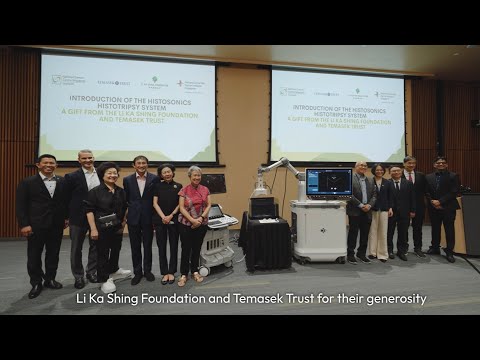 Li Ka Shing Foundation, Temasek Trust fund research for innovative cancer technology in Singapore - video from Temasek Foundation