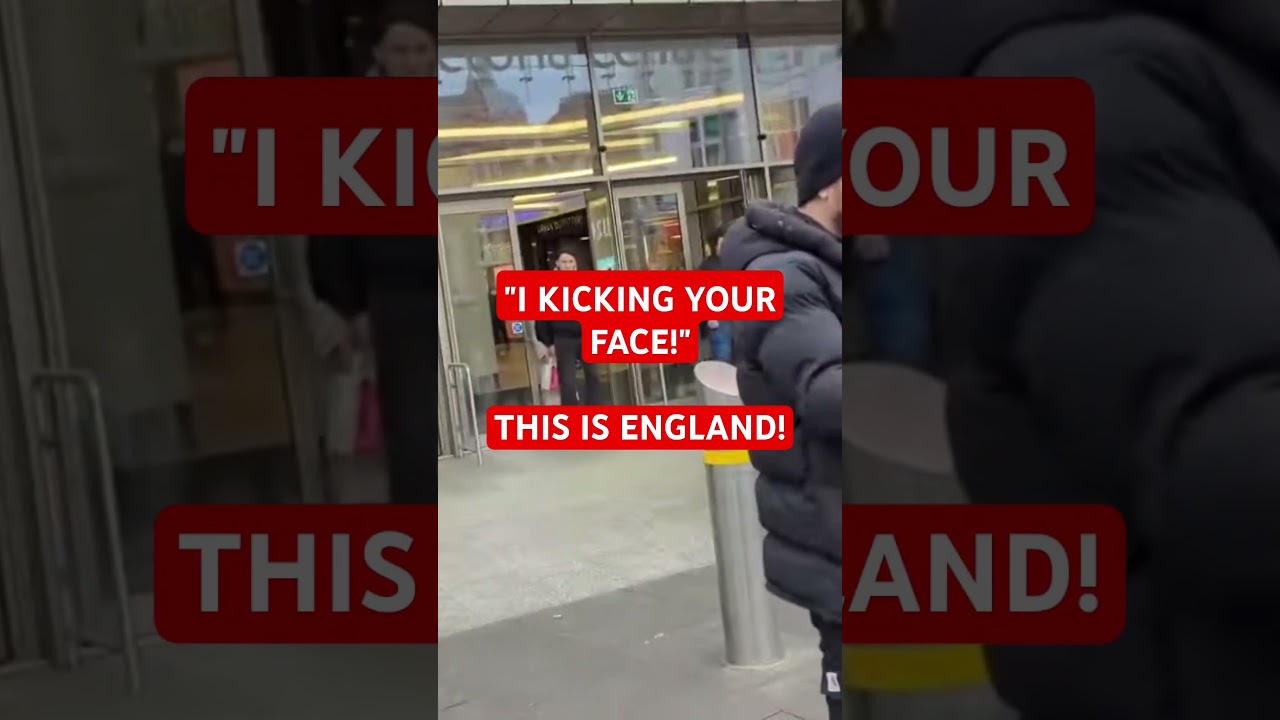 CAMERA MAN THREATENED BY FOREIGN STREET THUGS NOTTINGHAM VLOG 