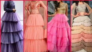 Beautiful #Net #Lehenga #Choli Designs||Crop Top #Net Lehenga Designs||Net Chaniya Choli Designs screenshot 5