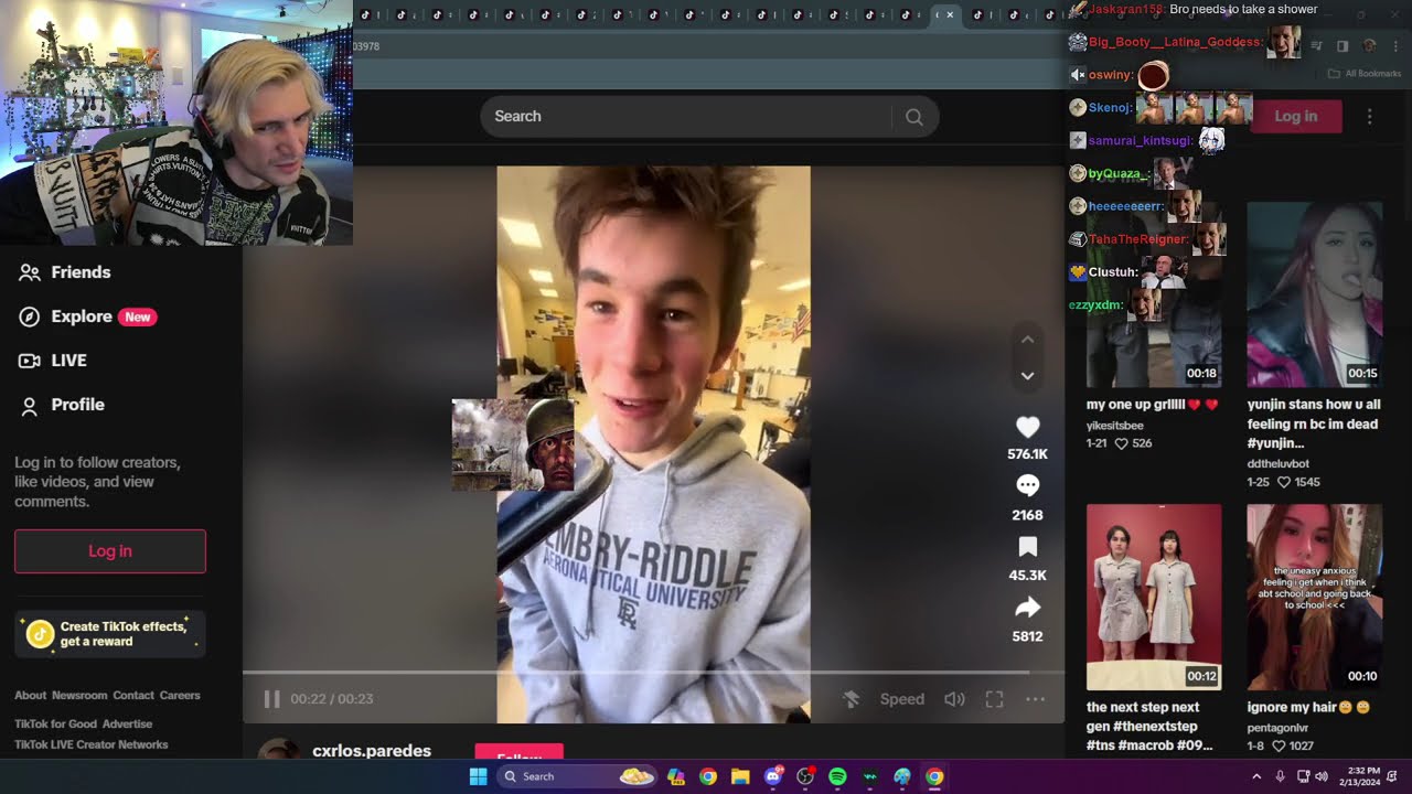 xQc Reacts to the FUNNIEST TikToks of All Time!