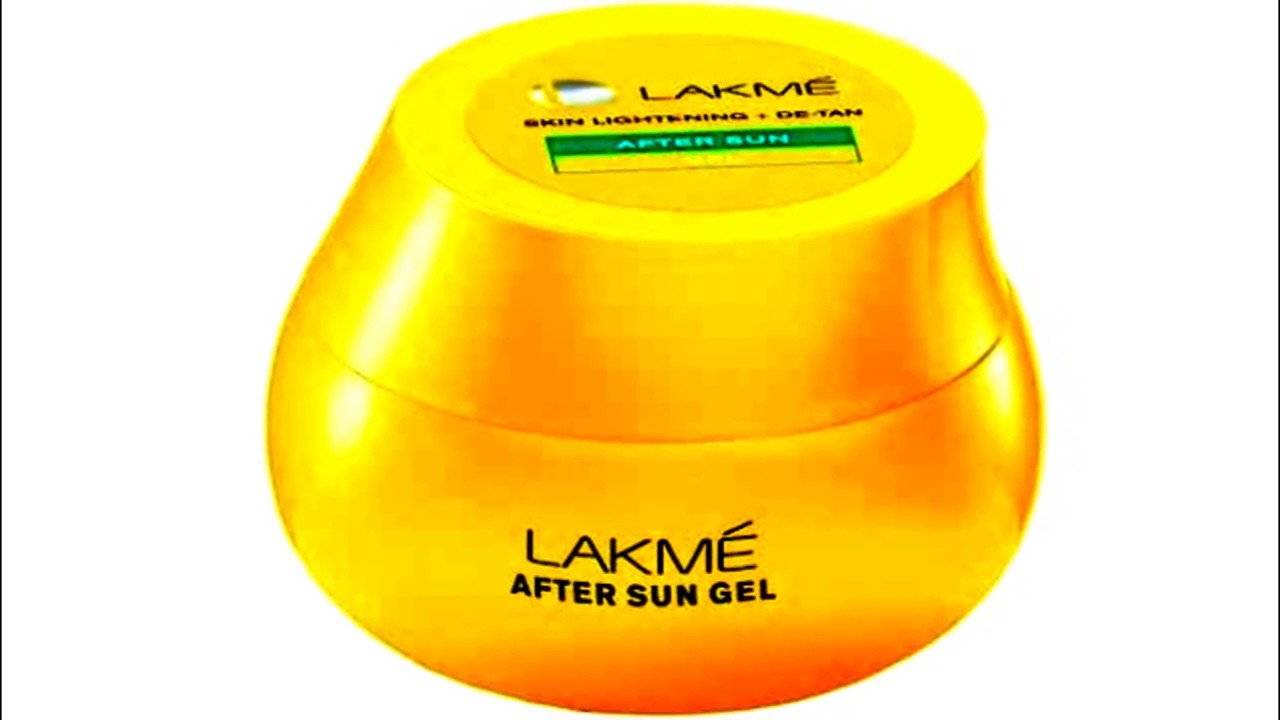 Lakme Sun Expert Skin Lightening +De Tan After Sun Face Gel YouTube