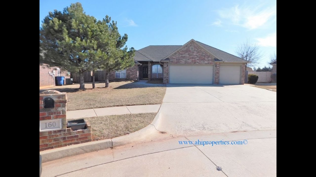 Mustang Homes for Rent 4BR/2BA by Mustang Property Manager YouTube