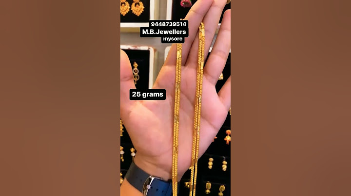 👌only 25 grams 2 layer magalasuthra chain design/light weight gold Thali chain/fancy chain