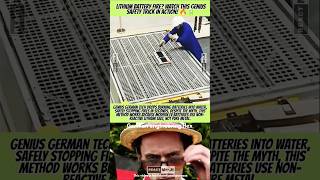 German Engineers Just Solved EV Battery Fires Instantly! INSANE Safety Hack Revealed! 🔥🇩🇪 #Tech